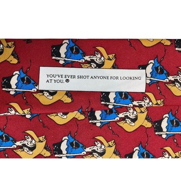 Jeff Foxworthy You Might Be a Redneck Ever Shot Anyone Looking at You Necktie - Picture 5 of 7